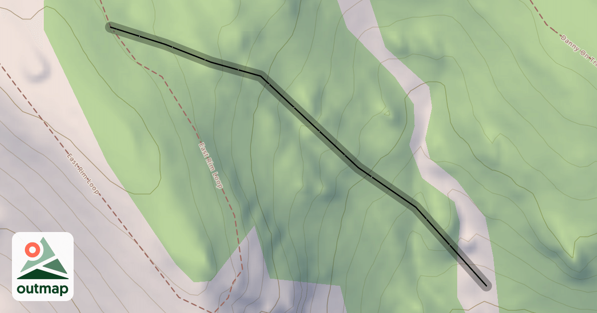 Map of First Creek