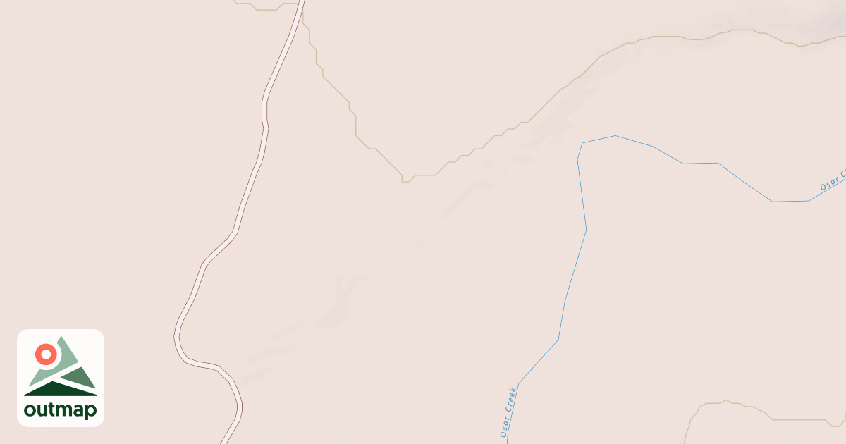 Map of Clearwater Creek South