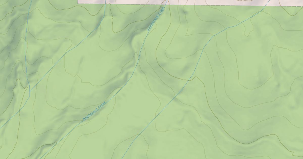 Map preview of ELK RETREAT SPUR
