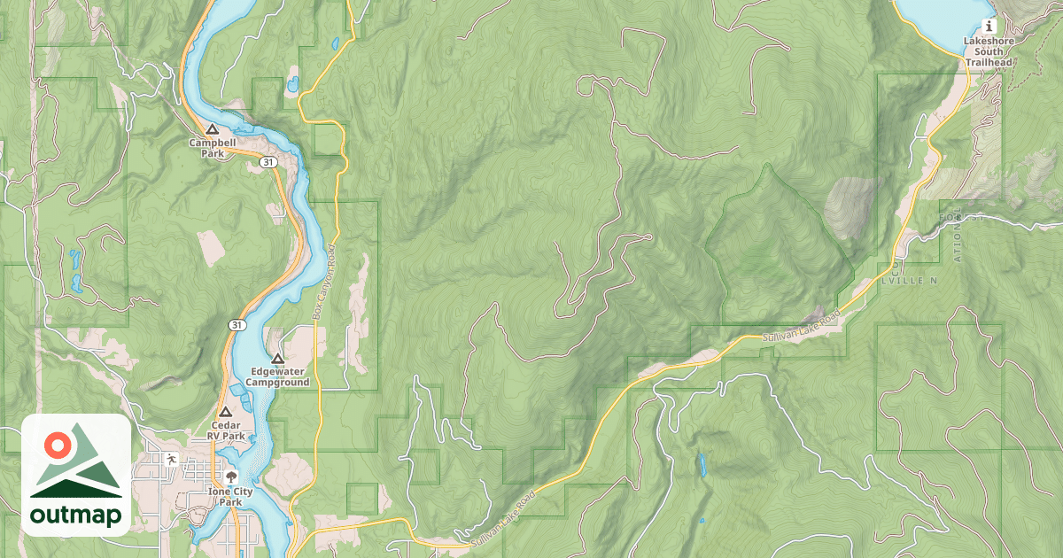 Map of SNYDER HILL