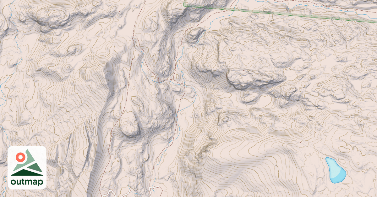 Map of Main Paintrock