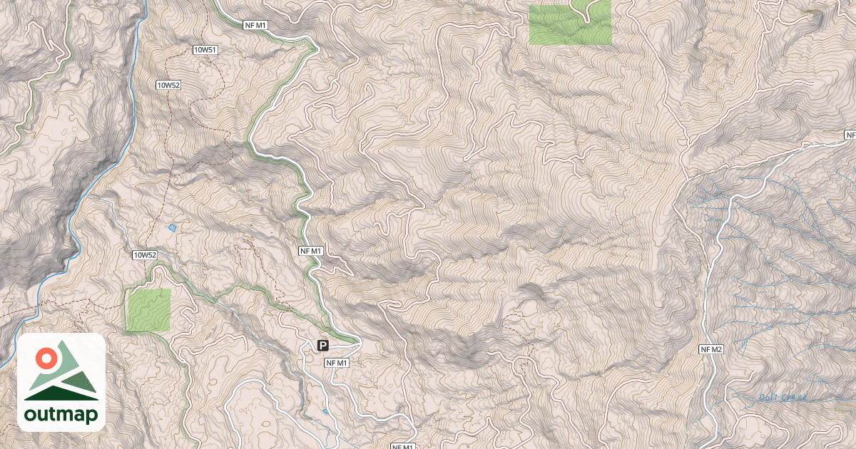 Map of DOE RIDGE