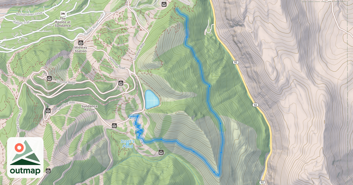 Map of Archie's Loop
