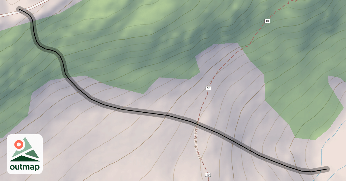 Map of Bens Shoulder