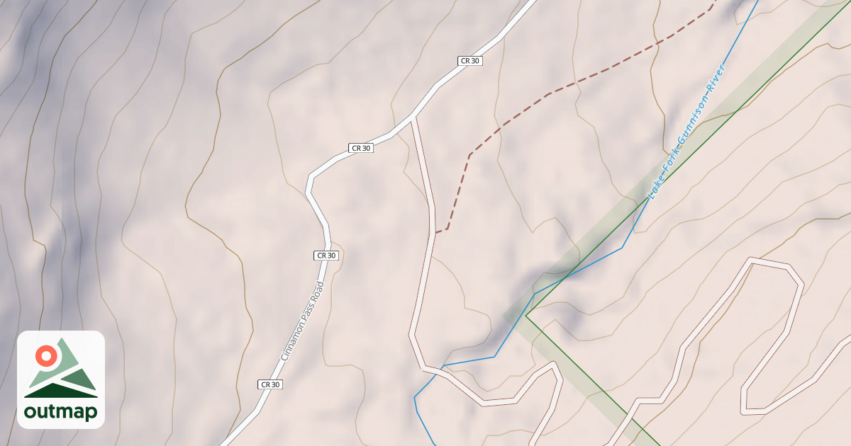 Map of BLM National GTLF Public Motorized Roads 7a7b45b1-2a90-402f-8d8f-2eaae8a62aa1