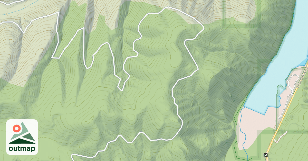 Map of (FDR) BLUE JOINT-COAL CR RIDGE