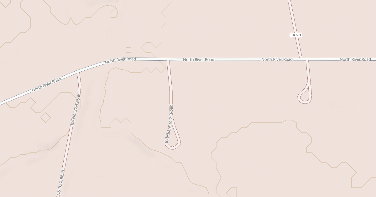 Map preview of INTERSTATE 14-21