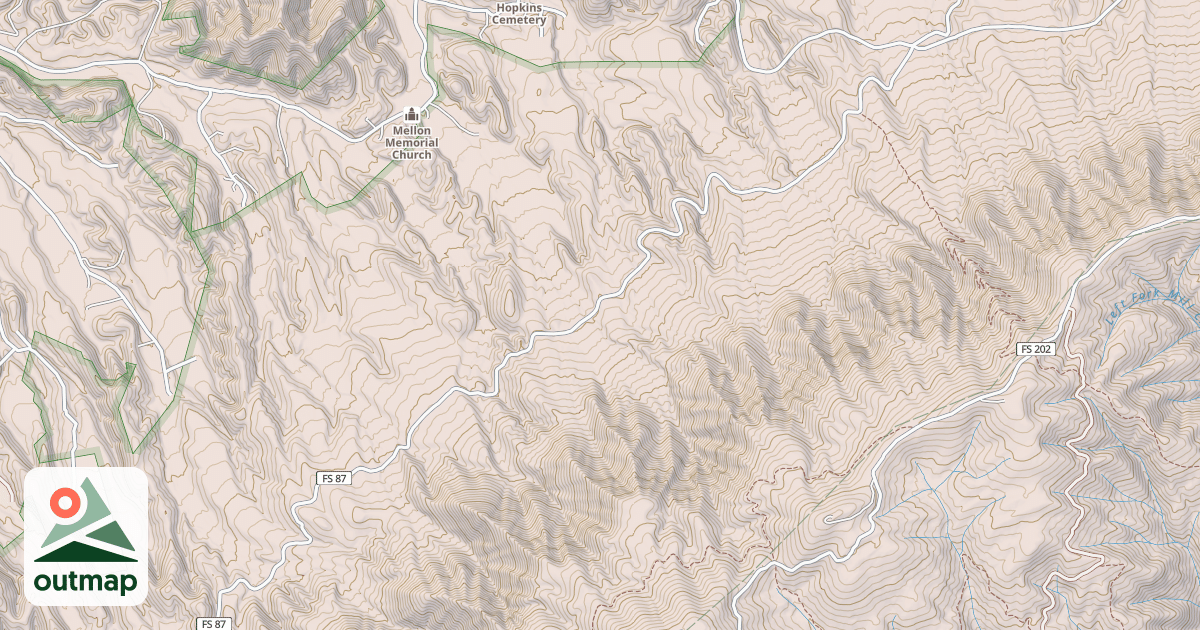 Map of FLATWOODS