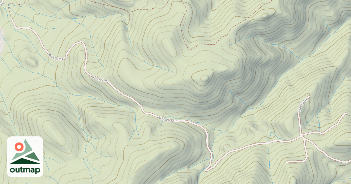Map of BLM National GTLF Public Motorized Roads 2a08f355-cf3f-4d85-9cb9-b82fb6f210f2