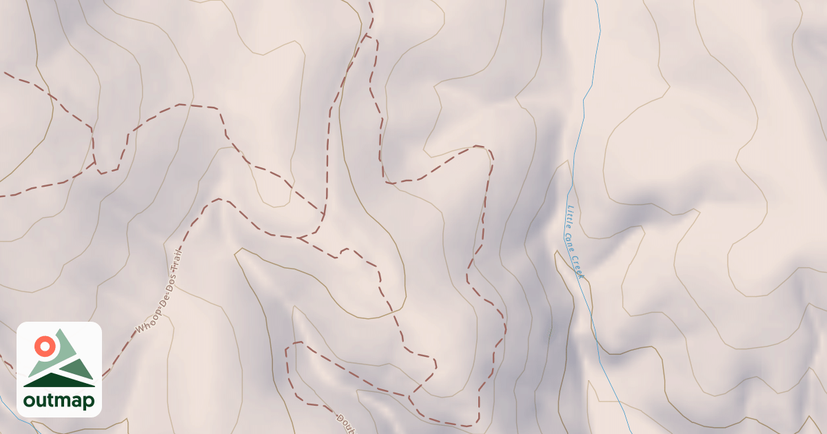Map of USFS Motor Vehicle Use Map Trails 17331