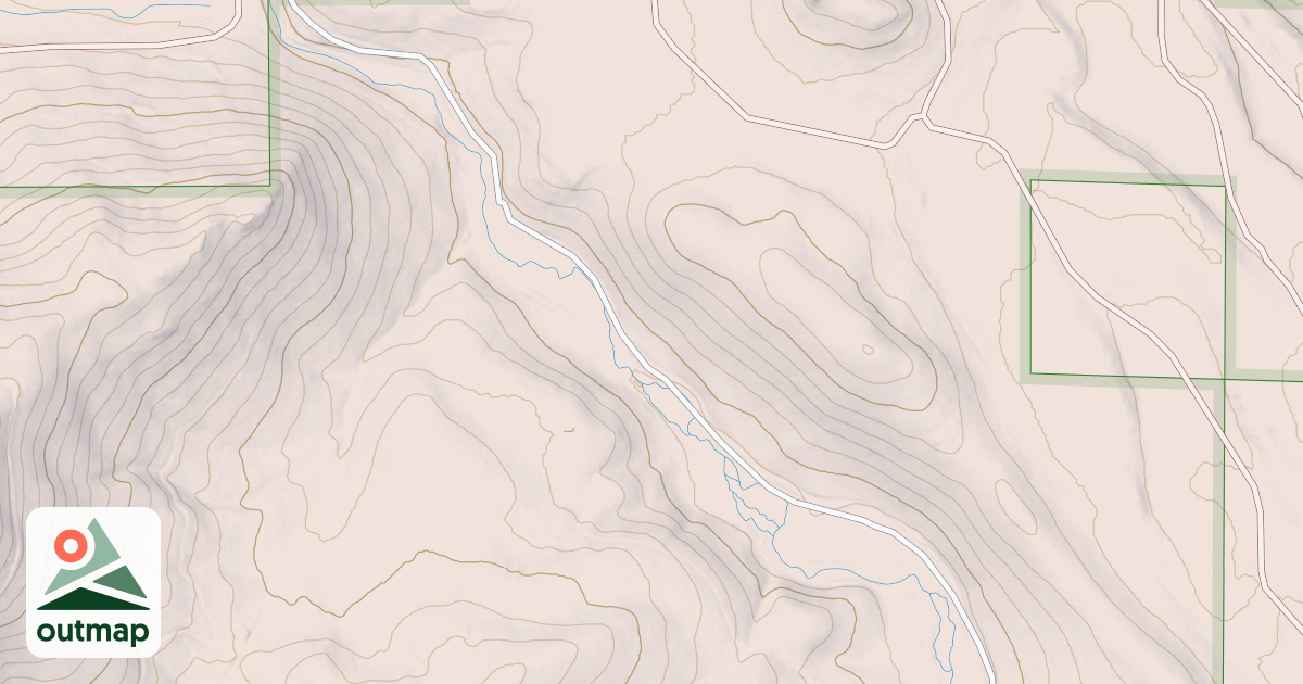 Map of COYOTE (COLLINS 500)