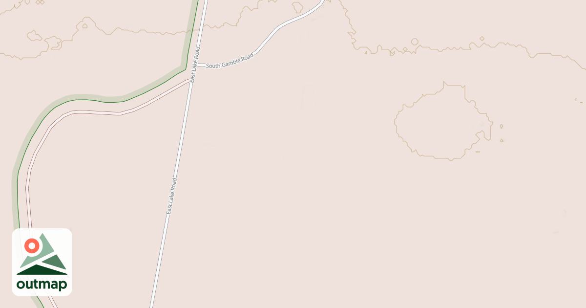 Map of CAMP FOUR WEST