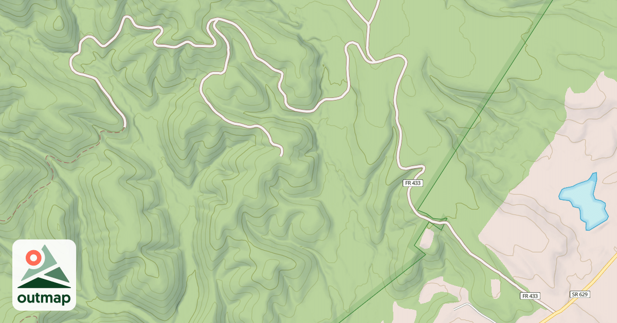 Map of BECK ACCESS