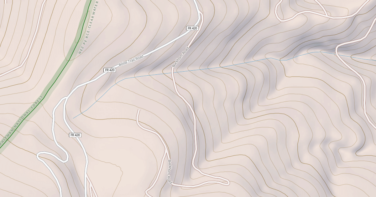 Map preview of BUCKHORN