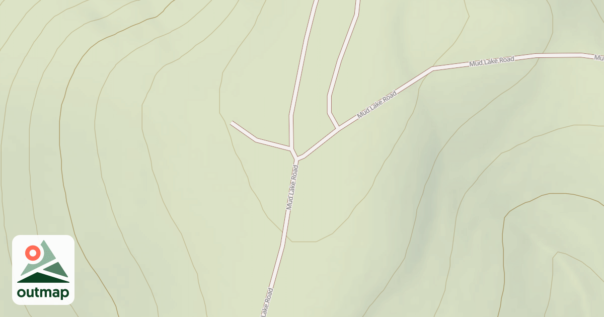 Map of MUD SPUR B