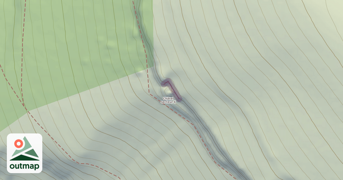 Map of Châtel secteur 5