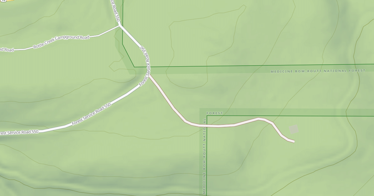 Map preview of HOG PARK SPUR 1R