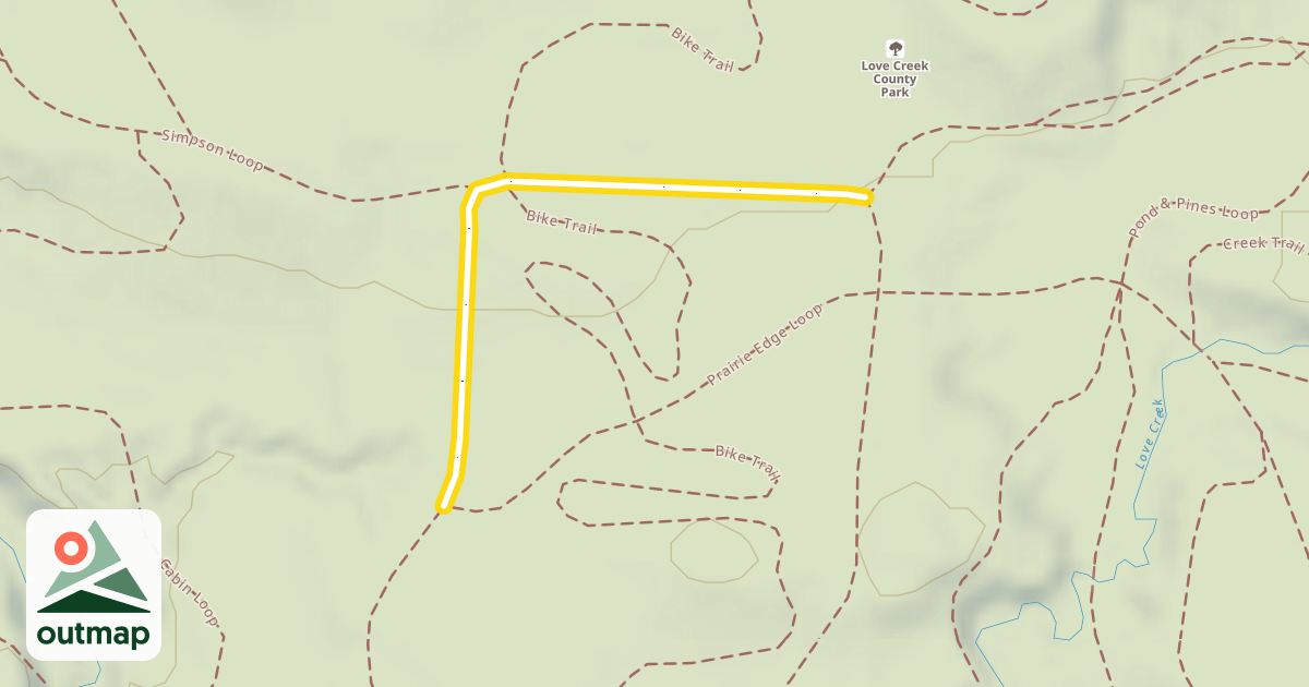Map of Prairie Edge Loop