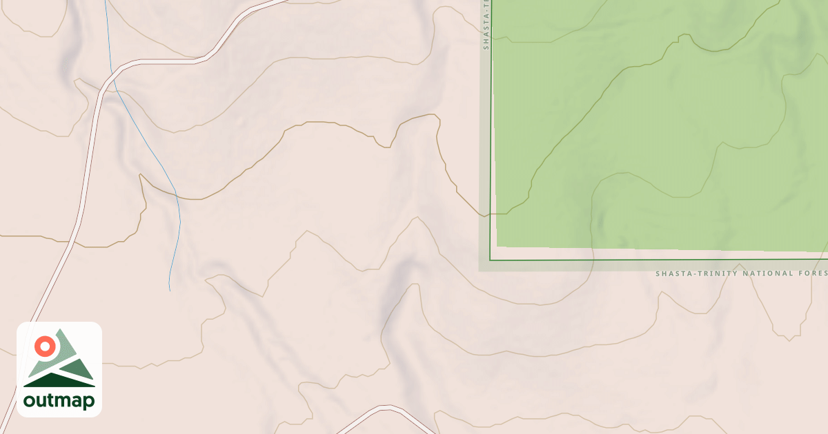 Map of BEAR WALLOW