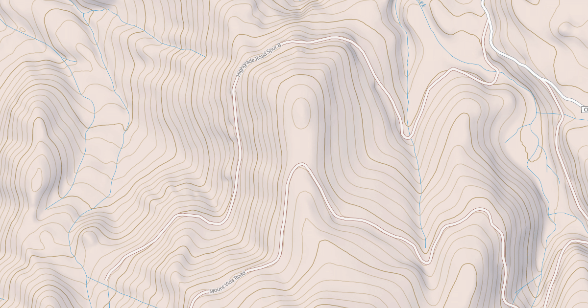 Map preview of HIGHGRADE SPUR