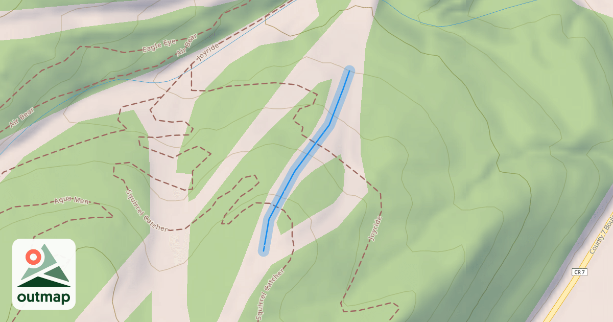 Map of Dike Run