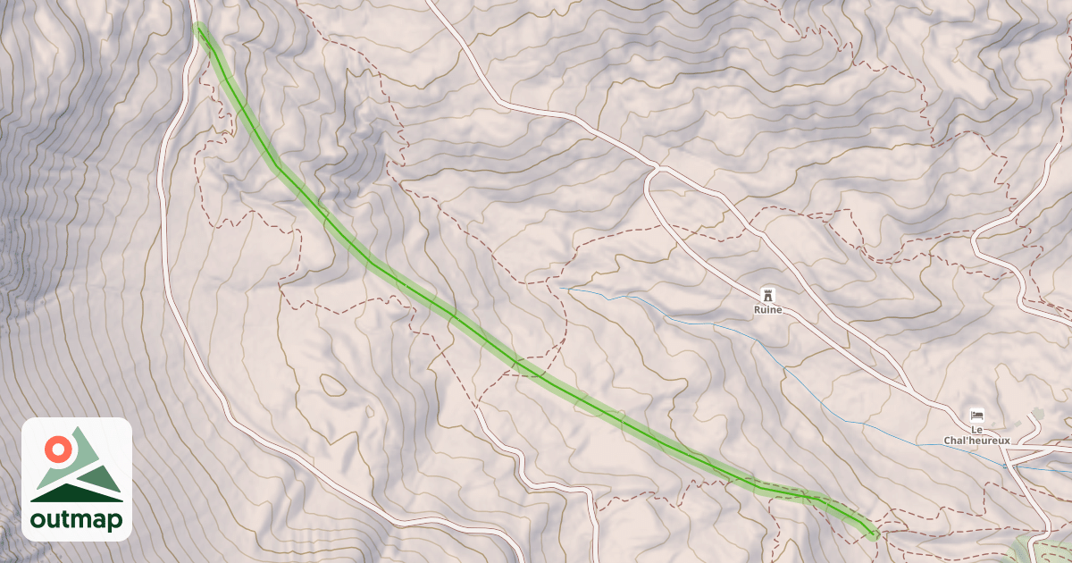 Map of Jas du Boeuf