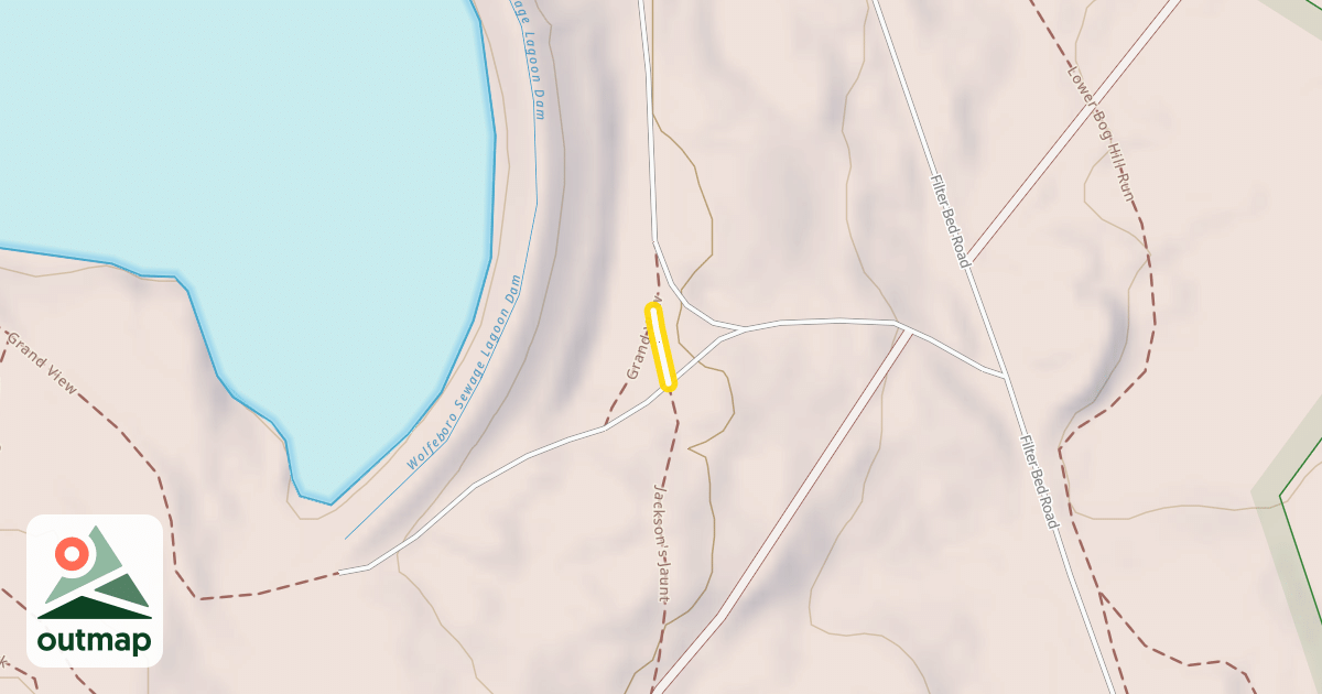 Map of Jackson's Jaunt