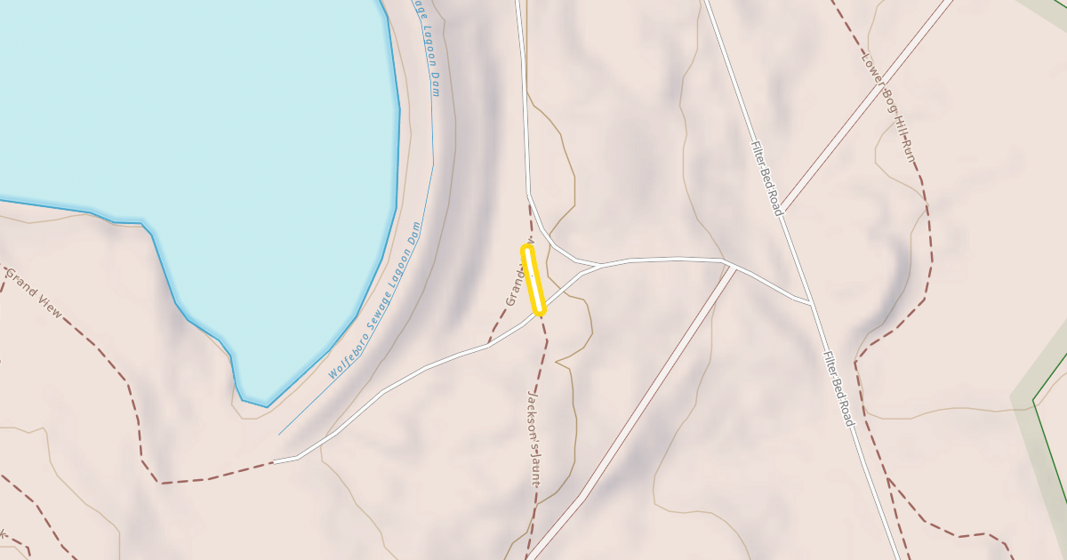 Map preview of Jackson's Jaunt