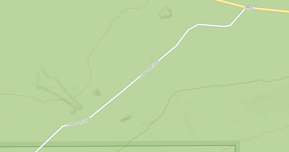 Map preview of FOXBOROUGH ROAD