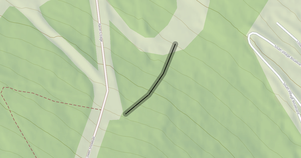 Map preview of Race Course Woods