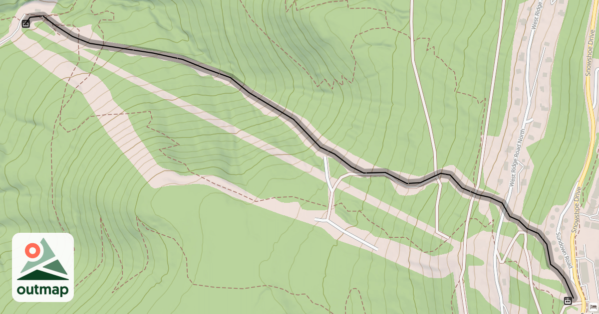 Map of Cupp Run