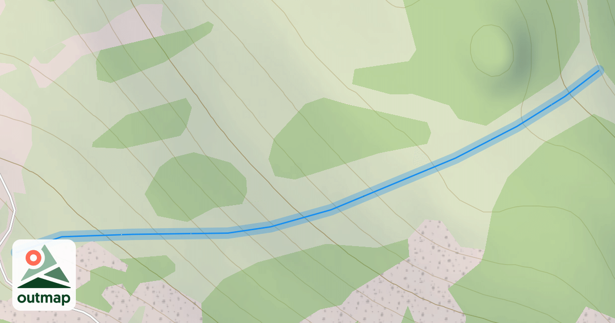 Map of Lower Steep & Deep