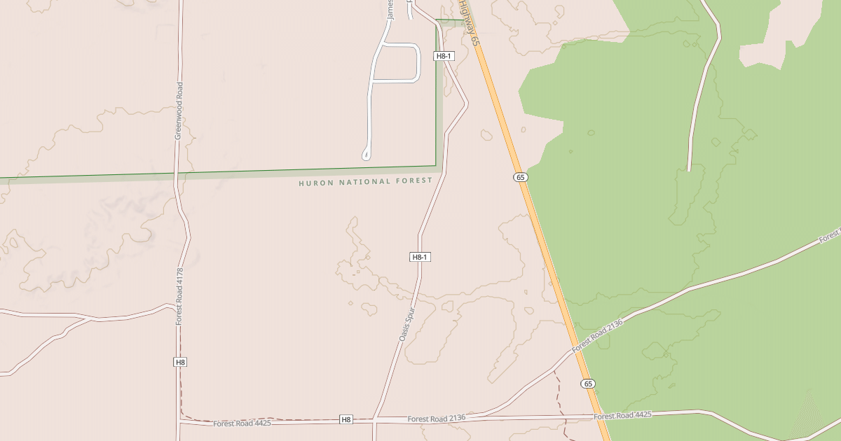 Map preview of Oasis Spur