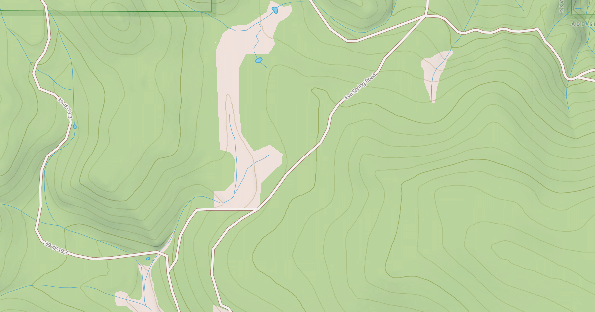 Map preview of Hyatt Lake