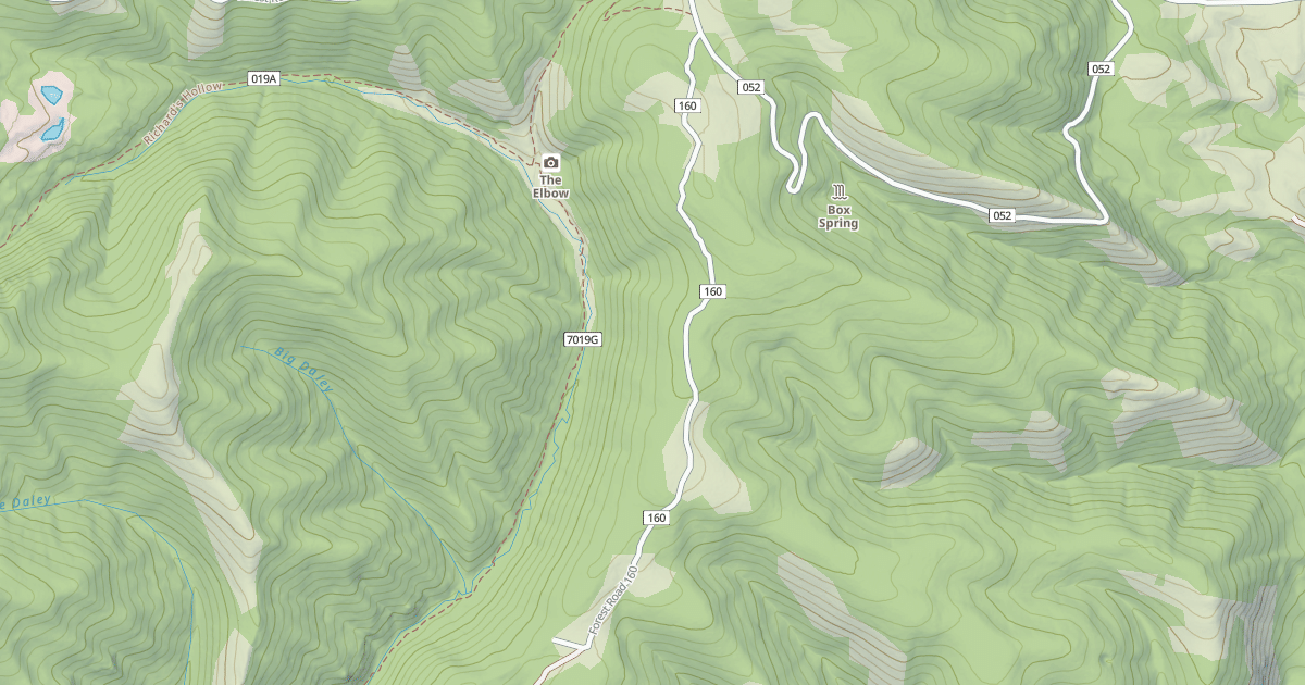 Map preview of ELBOW RIDGE