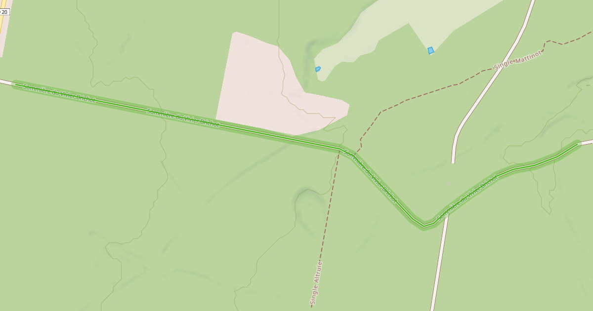Map preview of Sommière du Vivier Brichot
