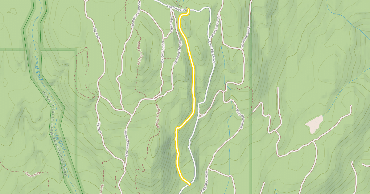 Map preview of Catamount Canyon
