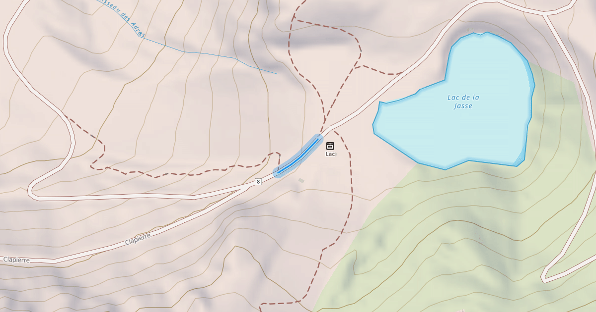 Map preview of Clapierre