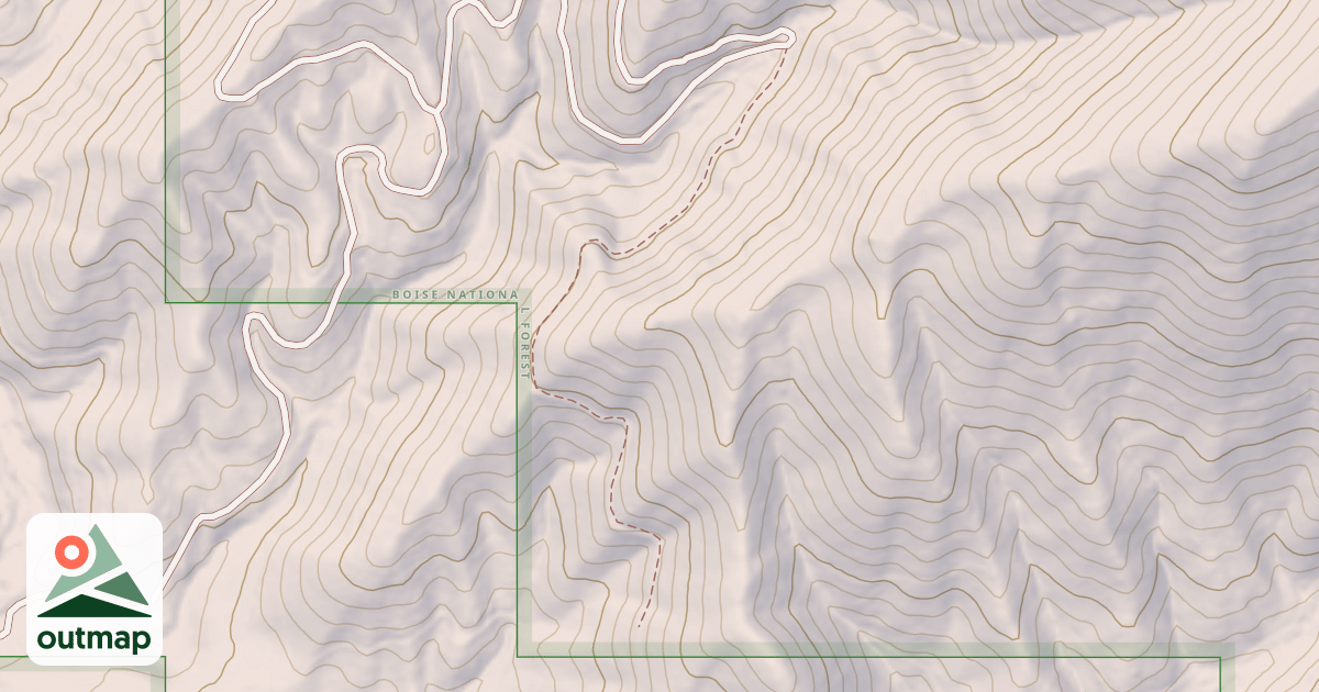 Map of LOWER MINERAL