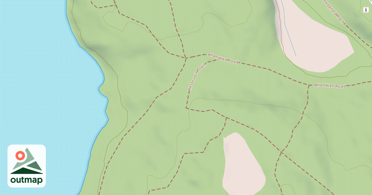 Map of Reservoir Trail