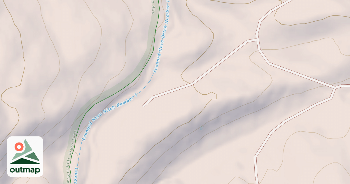 Map of BLM National GTLF Public Motorized Roads 29a962a0-1583-4a6c-8cb7-df60133467bf