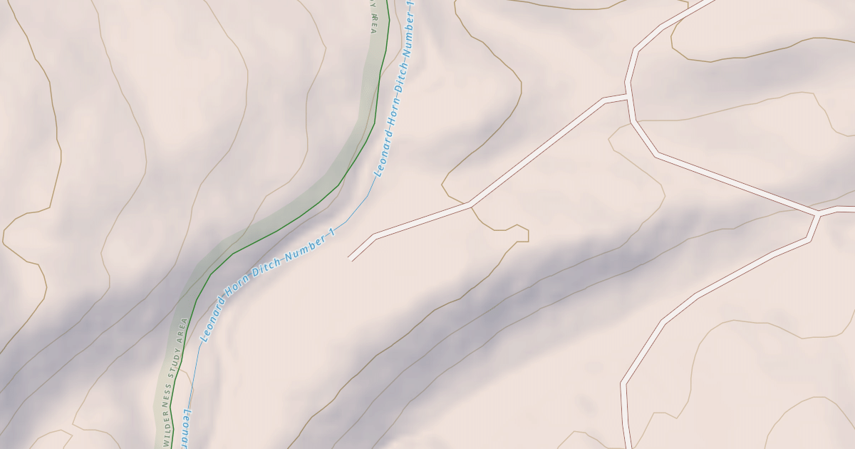 Map preview of BLM National GTLF Public Motorized Roads 29a962a0-1583-4a6c-8cb7-df60133467bf