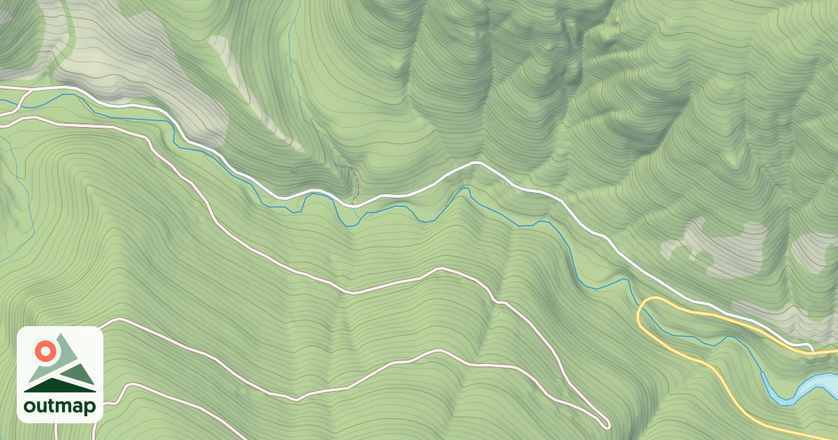 Map of BIG CREEK PIPE CREEK