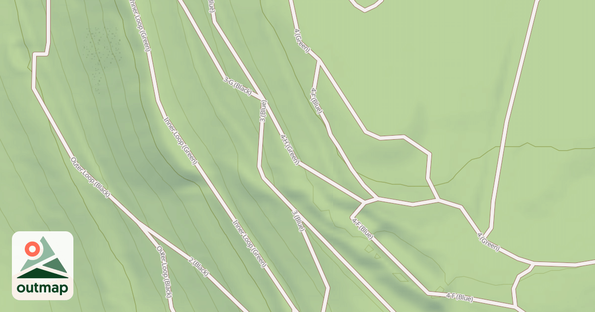 Map of Rock Run ATV Trails