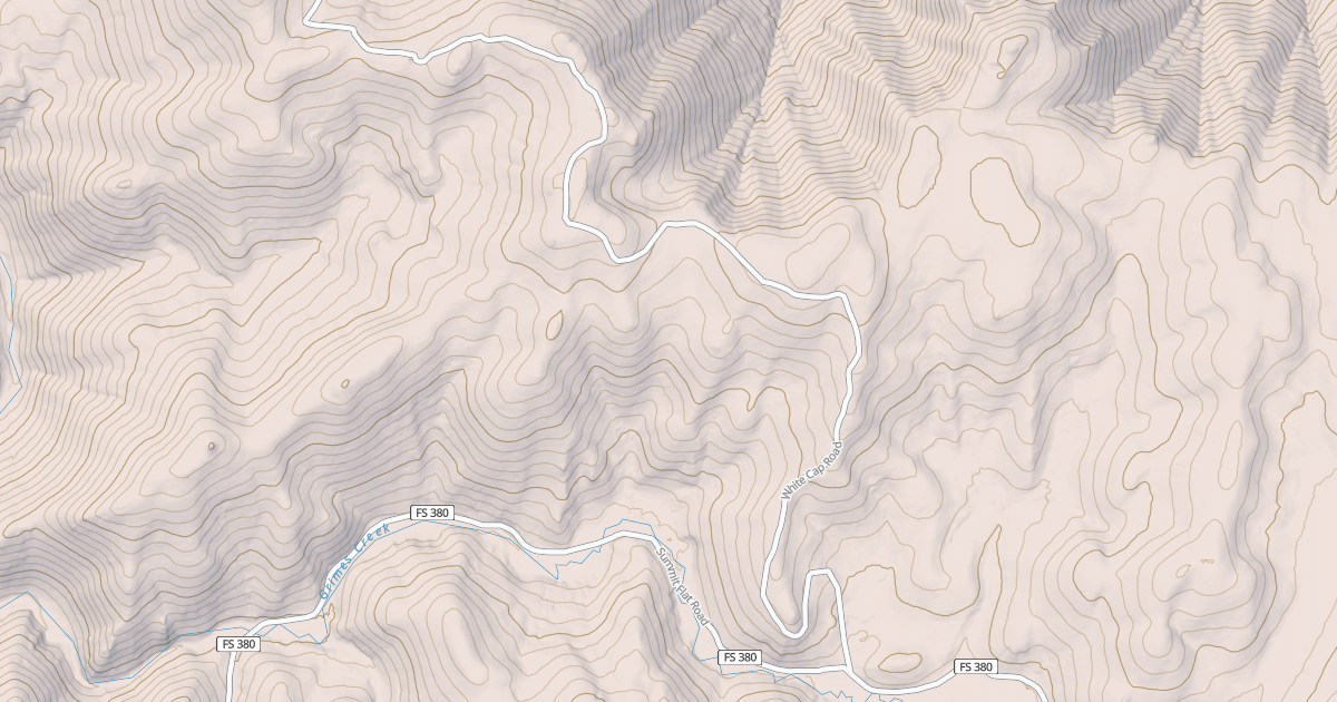 Map preview of GRIMES CREEK-SUMMIT FLAT