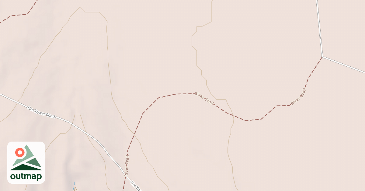 Map of Cook Forest State Park Trails