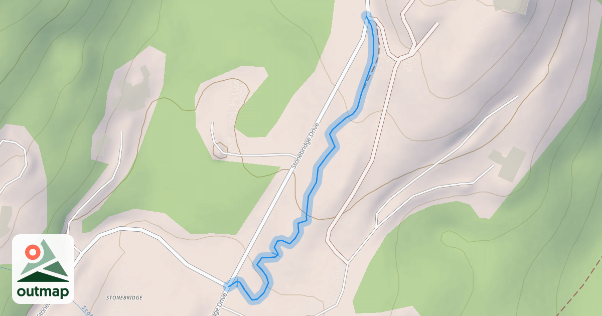Map of Beaver Pass South