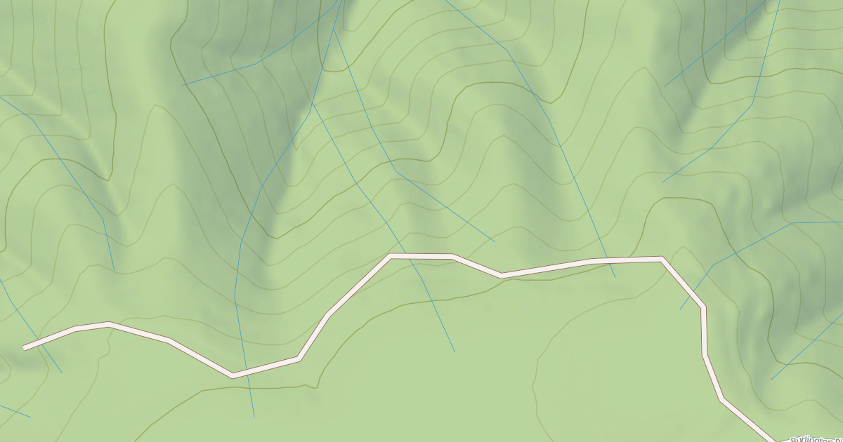Map preview of BURLINGTON RIDGE SPUR