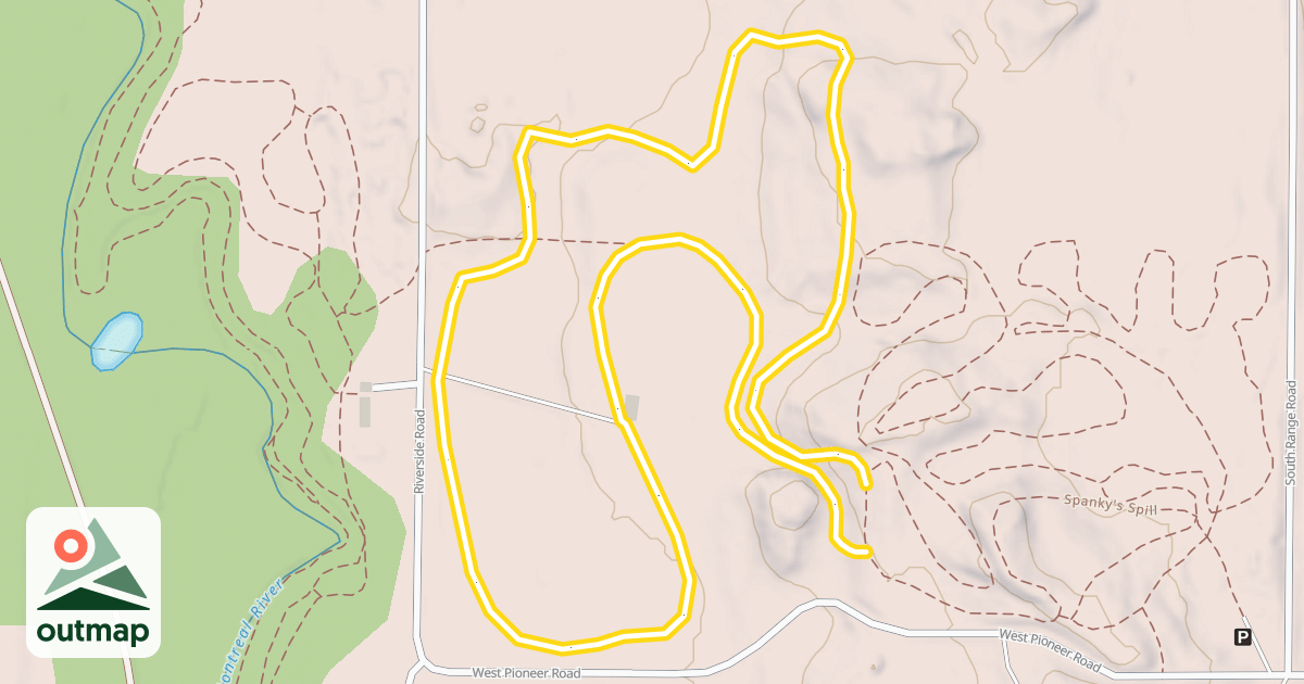 Map of Rudy's Shoot