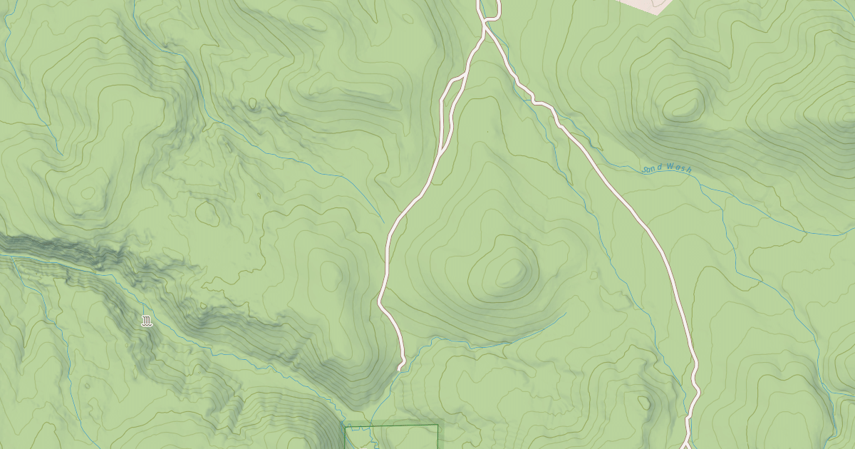 Map preview of SAND WASH SPUR